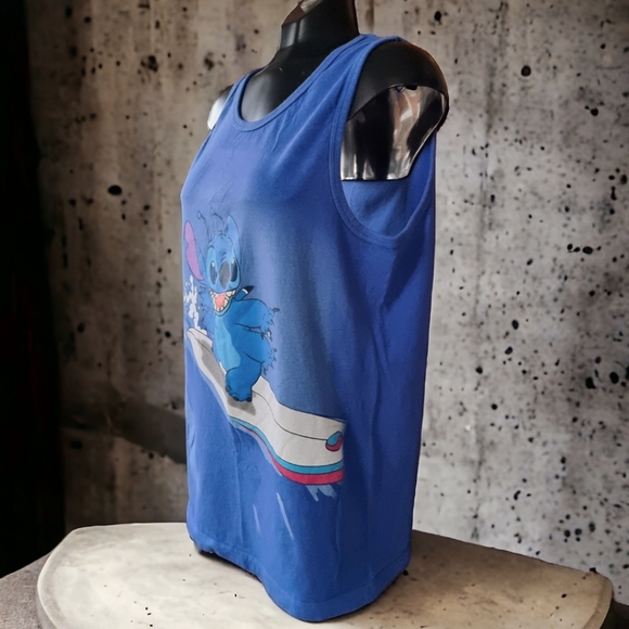 Disney Stitch Surfing Unisex Tank Top - Picture 3 of 7